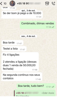 Feedback de cliente 1