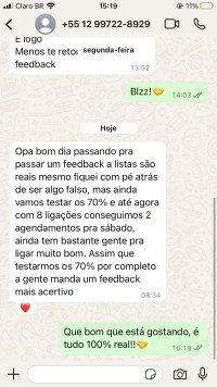 Feedback de cliente 3