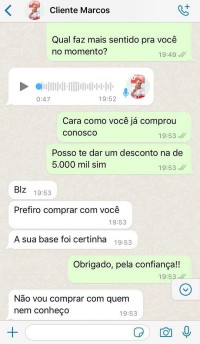 Feedback de cliente 6